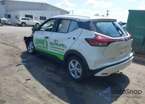 2021 Nissan Kicks S Xtronic Cvt z USA, uszkodzony, nr VIN 3N1CP5BV7ML529200